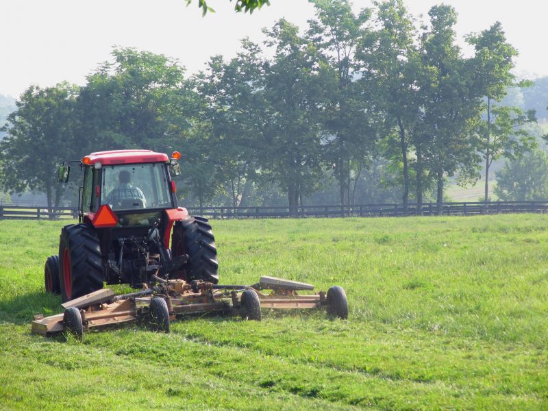 Bush Hog Mowing in Calvert County, MD
